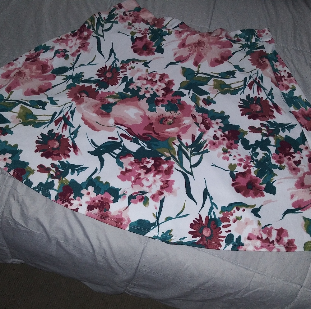 Floral skirt